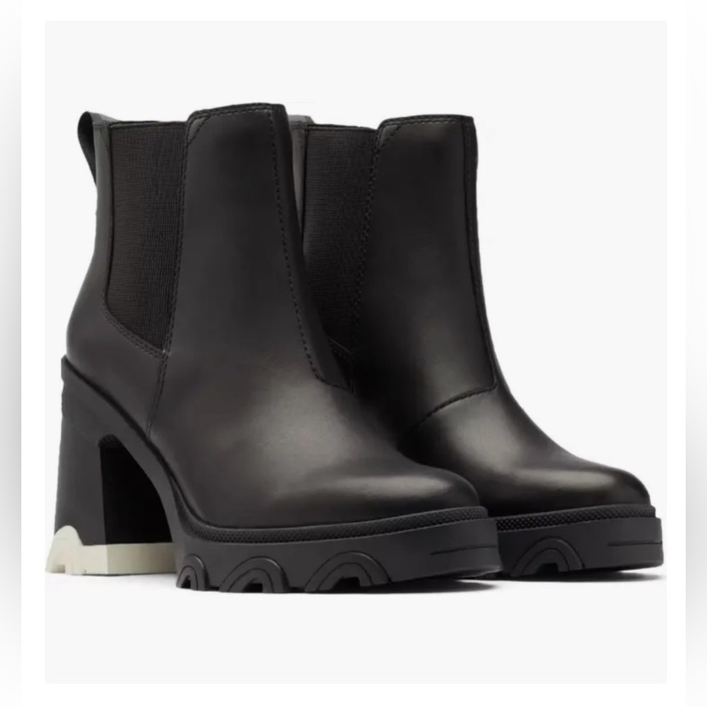 Sorel Black Heeled Boots